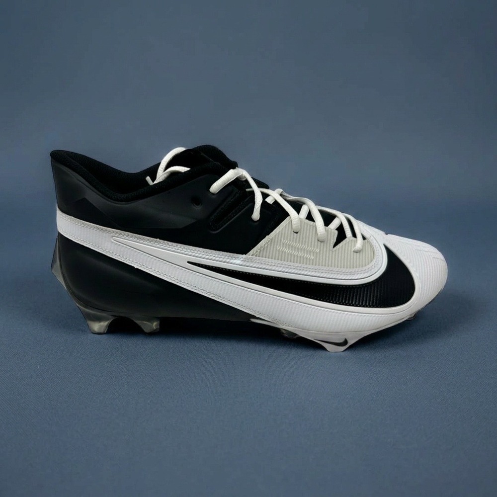 Nike Vapor Edge Elite 360 2 Wide Football Cleats Black White FJ6125-004 Mens 15W